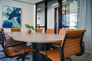 Offices cleaned by The Master's Touch are always ready to host your meetings